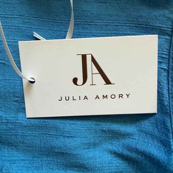 Julia Amory Baby Jane Sleeveless Mini A-Line Dress in cornflower Blue NWT - Picture 4 of 8